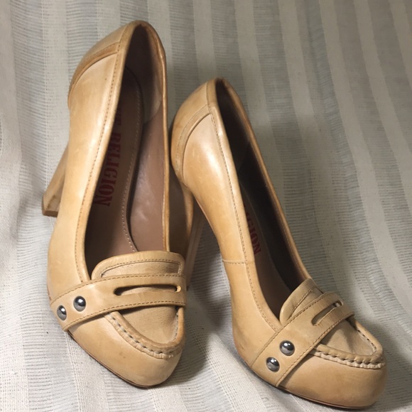 True Religion soft leather heels, 8.5 - Picture 3 of 8